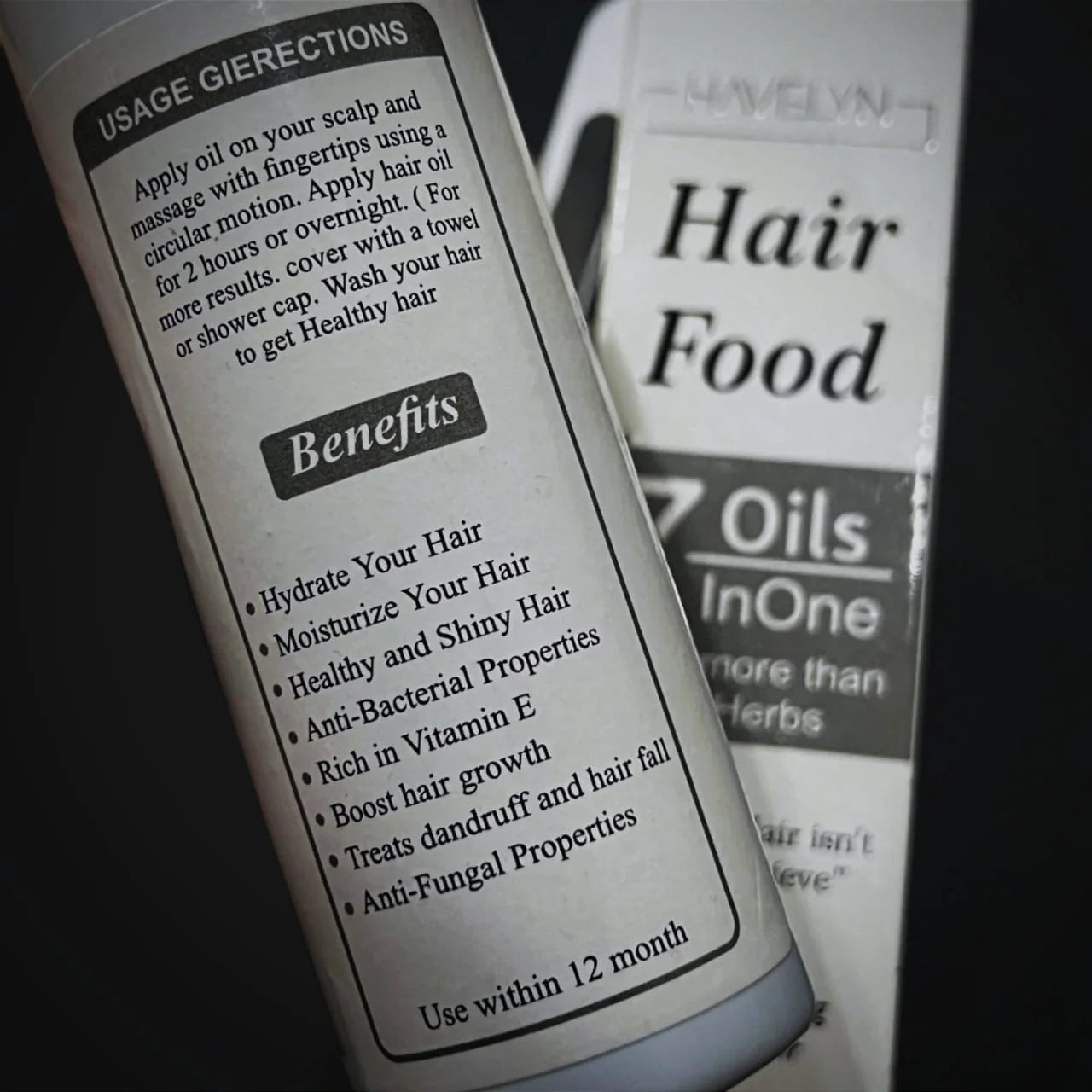 Hair Food Oil | 7 Oils in One | Buy 1 Get 1 Free